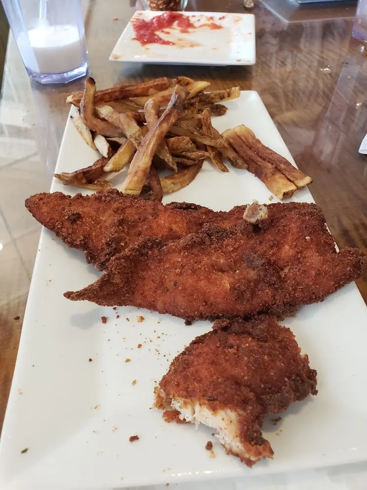 Chicken Tenders and Hand Cut Fries
